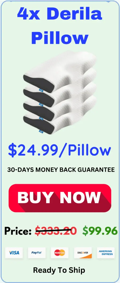 Derila Memory Foam Pillow 12