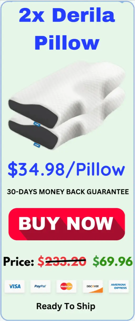 Derila Memory Foam Pillow 13
